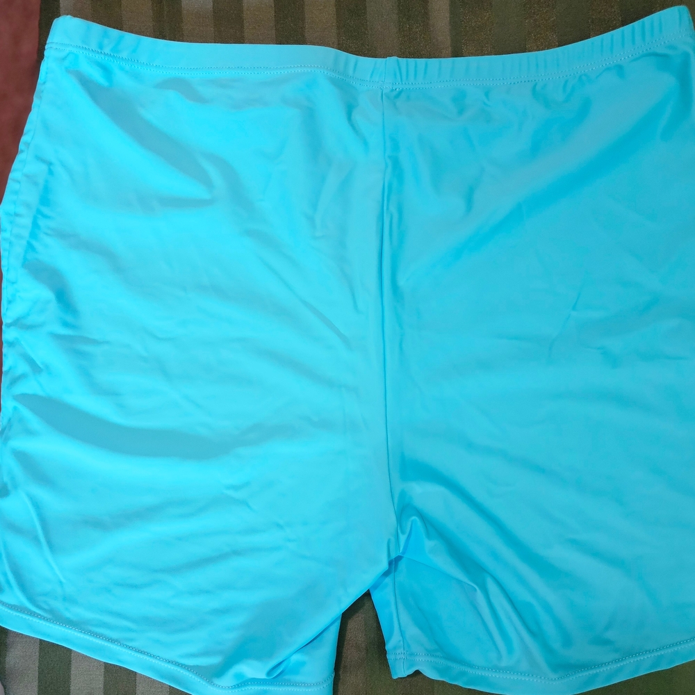 New Without Tags Bright Blue Swim Shorts